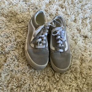 Vans Kids Sneakers - Gray and White